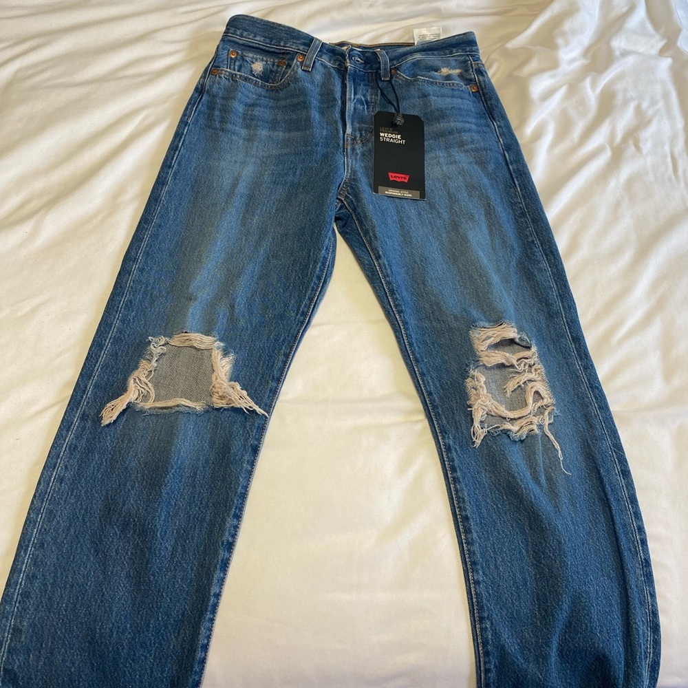 Levi’s wedgie straight pants